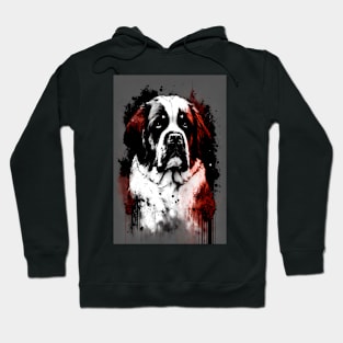 Saint Bernard Portrait Hoodie